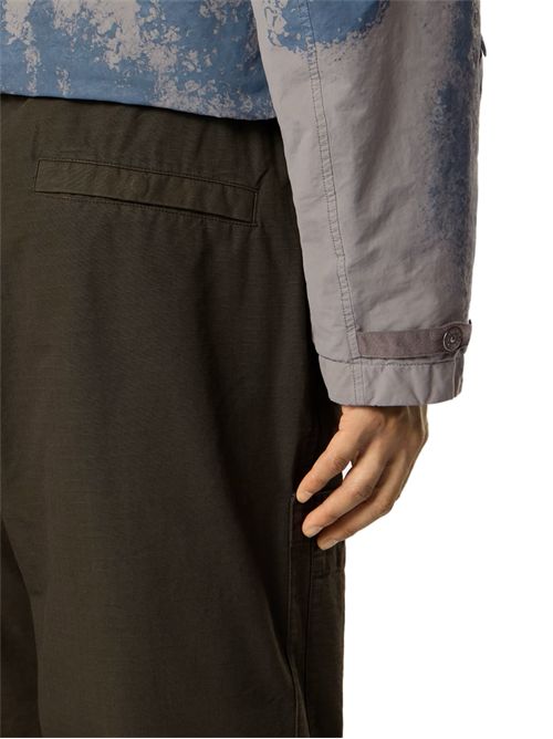 Pantaloni cargo dalla vestibilità ampia con tasche con zip e bottoni a pressione Stone Island | L2S15 3100015 S0211V0078 COAL GREY